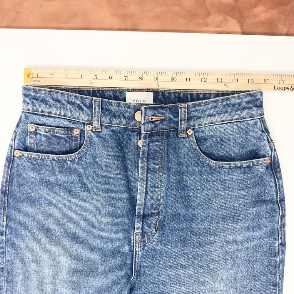 Doên Classic Straight-Leg Denim Jeans – 100% Cotton – Size 29 – Made in Pakistan - Picture 3 of 8